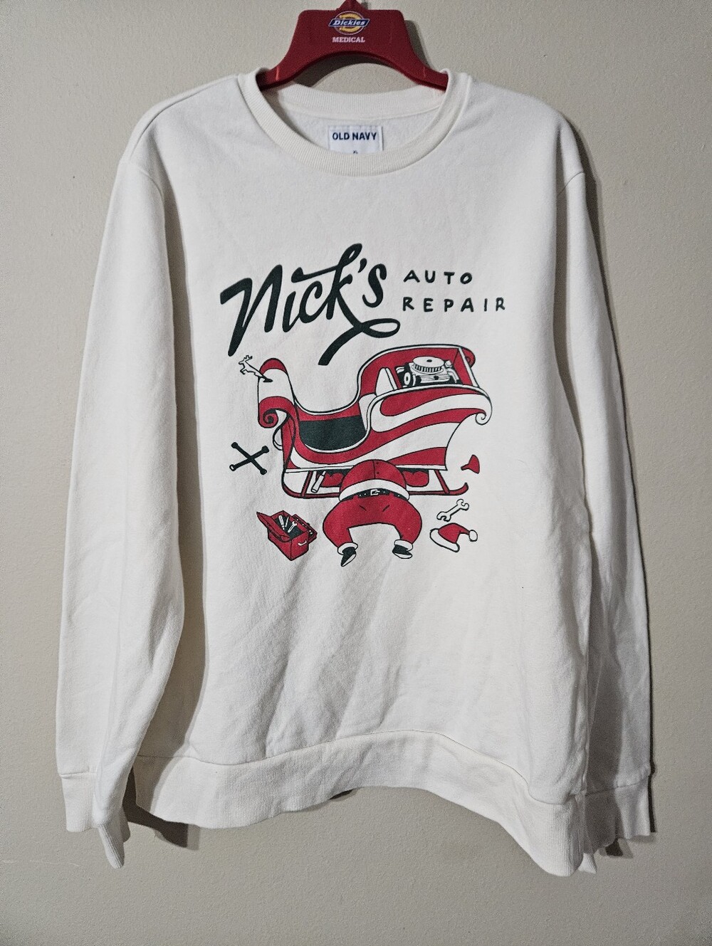 Old Navy Santa Christmas Sweatshirt XL